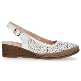 Filippo DP753 / 20 Wh weiße Sandalen