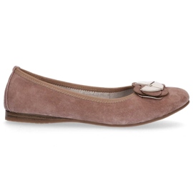 Lederballerinas Filippo DP1216 / 20 Sd sand beige braun