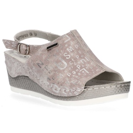 Filippo DS758 / 20 Gr Graue Sandalen