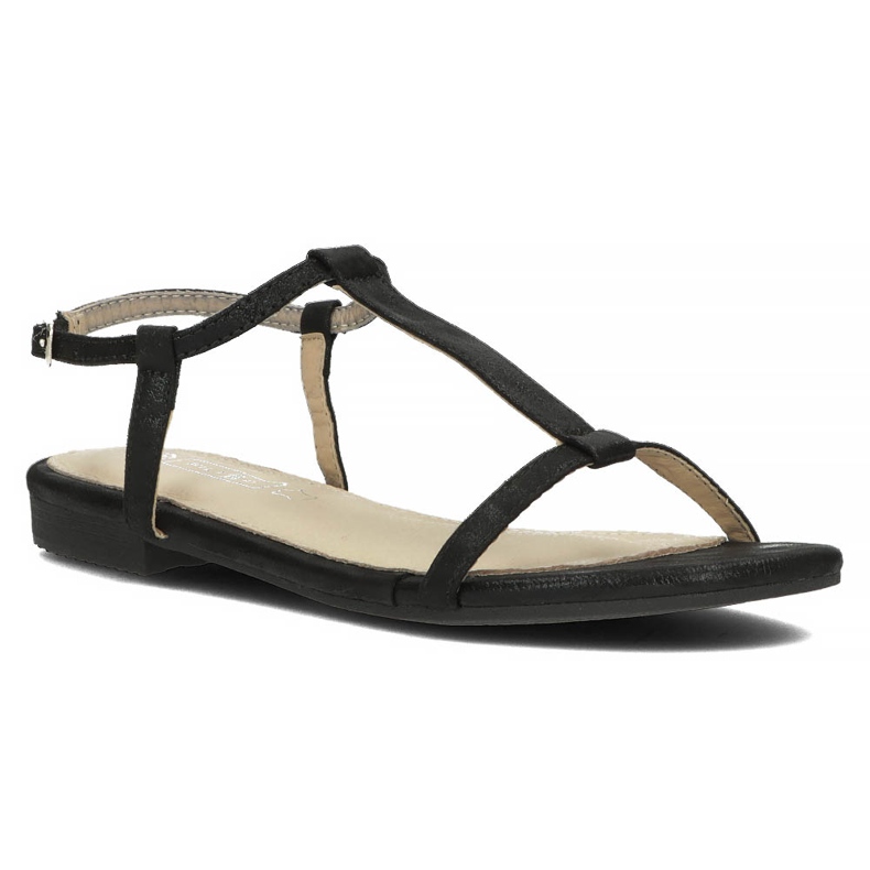 Filippo DS1297 / 20 Bk schwarze Sandalen
