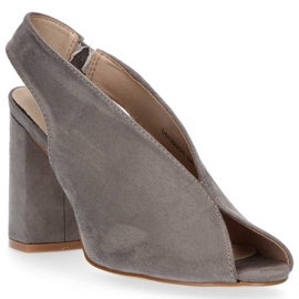 Filippo DS1292 / 20 Gr graue Sandalen