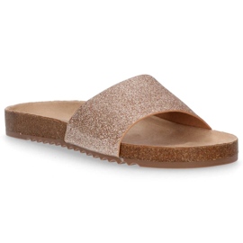 Filippo DK1373 / 20 Go Gold Hausschuhe golden