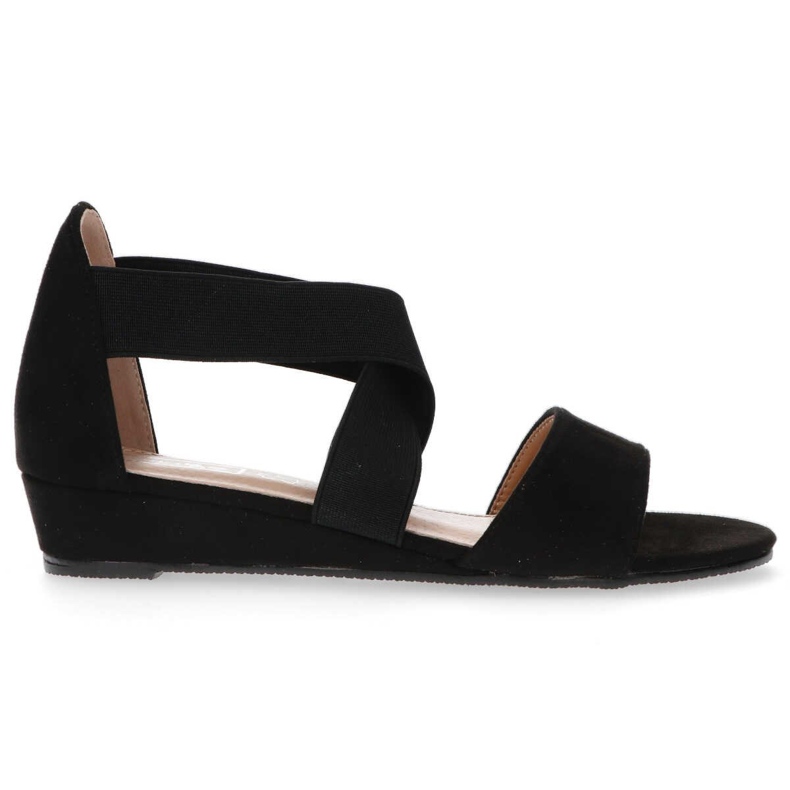 Filippo DS1363 / 20 Bk schwarze Sandalen