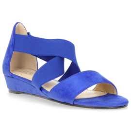 Filippo DS1363 / 20 Bl blaue Sandalen