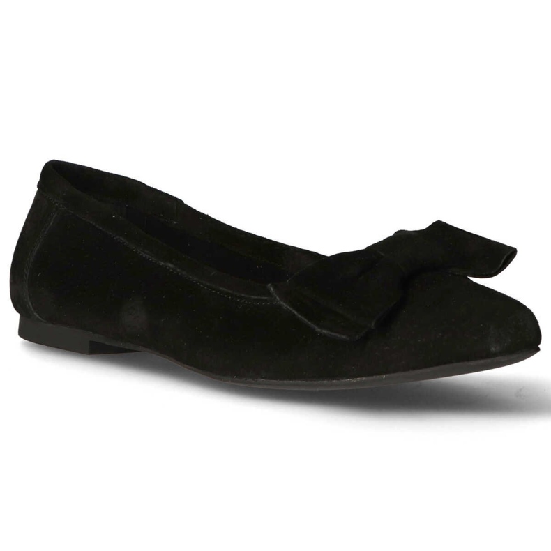 Lederballerinas Filippo DP1329 / 20 Bk schwarz
