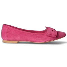 Lederballerinas Filippo DP1329 / 20 Fh rosa