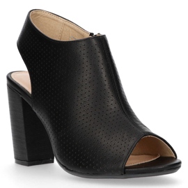 Filippo DBT44 / 16 Bk Schwarze Sandalen