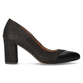 Filippo Premium 2104 K-Lico Schwarze Pumps