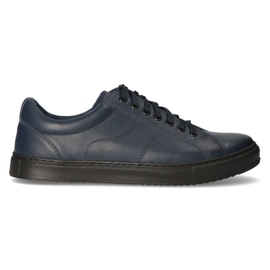 Lederschuhe Filippo 2019 marineblau