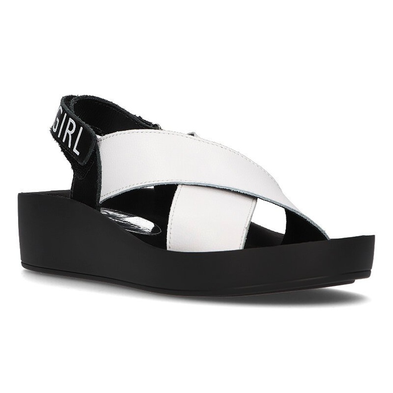 Ledersandalen Filippo DS2060 / 21 Wh weiß