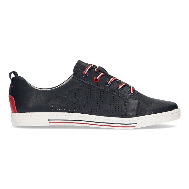 Lederschuhe Filippo DP008 / 21 Nv marineblau navy blau