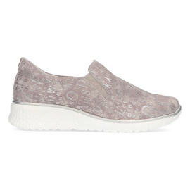 Lederschuhe Filippo DP1325 / 21 Gr grau