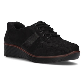 Lederschuhe Filippo DP028 / 21 Bk schwarz