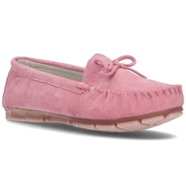 Lederhalbschuhe Filippo DP1204 / 21 Pi rosa