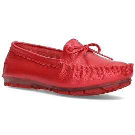 Rote Filippo DP004 / 21 Rd Lederloafer