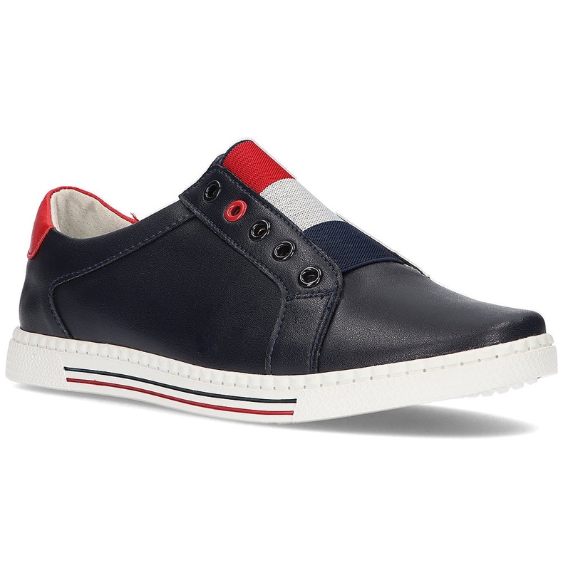 Lederschuhe Filippo DP2155 / 21 Nv marineblau navy blau