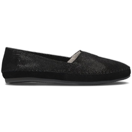 Lederballerinas Filippo DP031 / 21 Bk schwarz