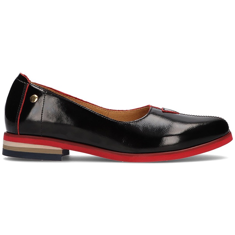 Lederschuhe Filippo 05035 schwarz