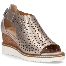 Sandalen auf dem Keil Filippo DS2074 / 21 Gehen Sie golden