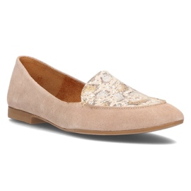Lederslipper Filippo 04958 beige