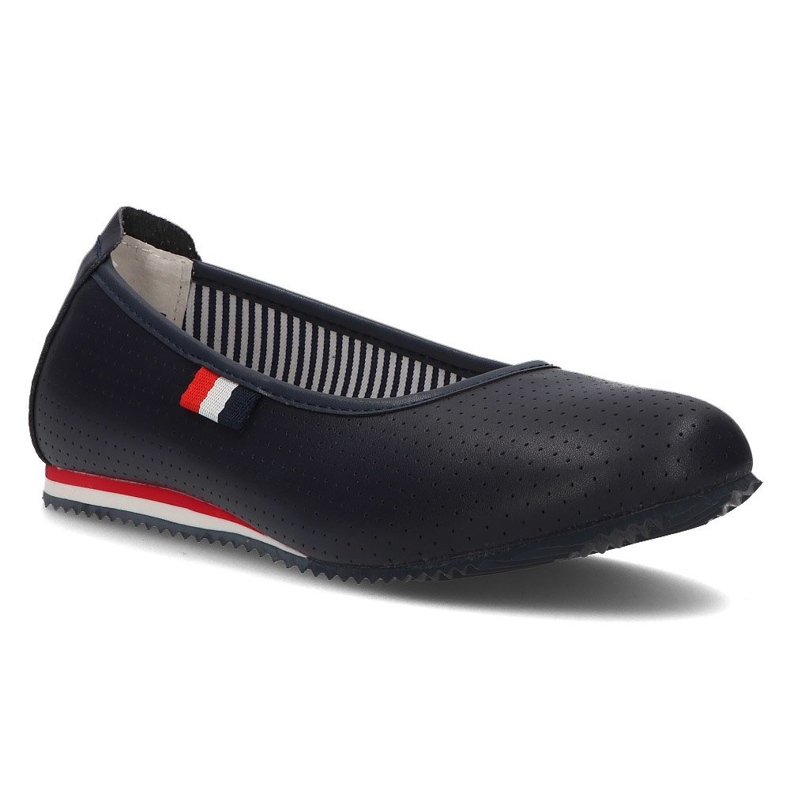 Lederballerinas Filippo DP2171 / 21 Nv marineblau navy blau