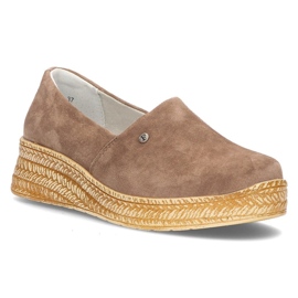 Lederschuhe Filippo DP2164 / 21 Sd braun