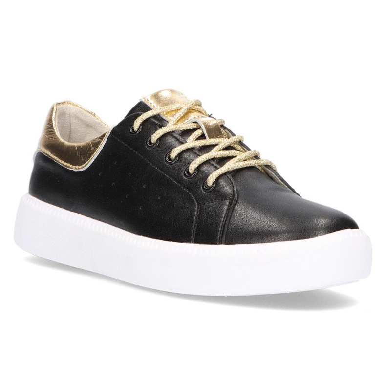 Lederschuhe Filippo DP2157 / 21 Bk schwarz