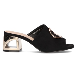 Filippo DK2088 / 21 Bk schwarze Hausschuhe