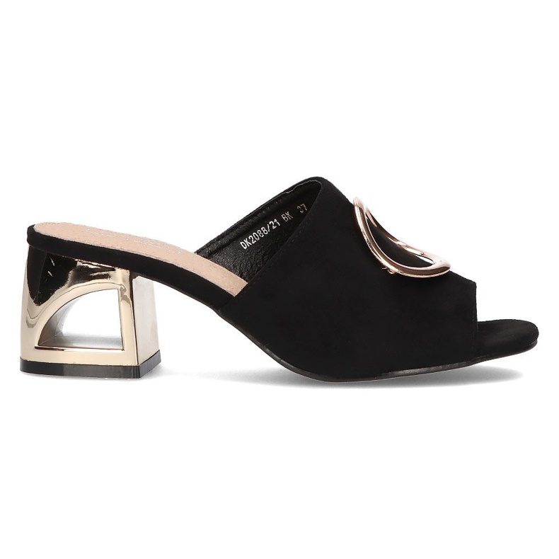 Filippo DK2088 / 21 Bk schwarze Hausschuhe