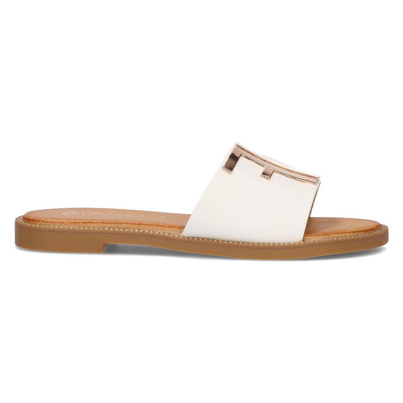 Filippo DK2103 / 21 Wh weiße Hausschuhe