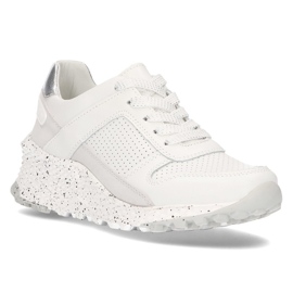 Ledersneaker Filippo DP2008 / 21 Wh weiß