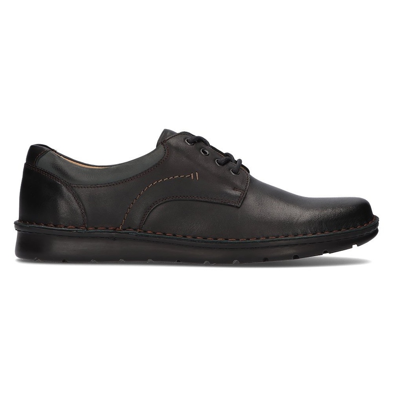 Lederschuhe Filippo 5304-1 schwarz