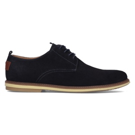 Lederschuhe Filippo 5385-1 marineblau