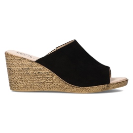 Lederhausschuhe Filippo DK2143 / 21 Bk schwarz