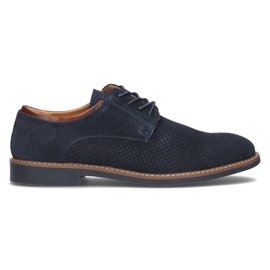 Lederschuhe Filippo MP2399 / 21 Nv marineblau navy blau