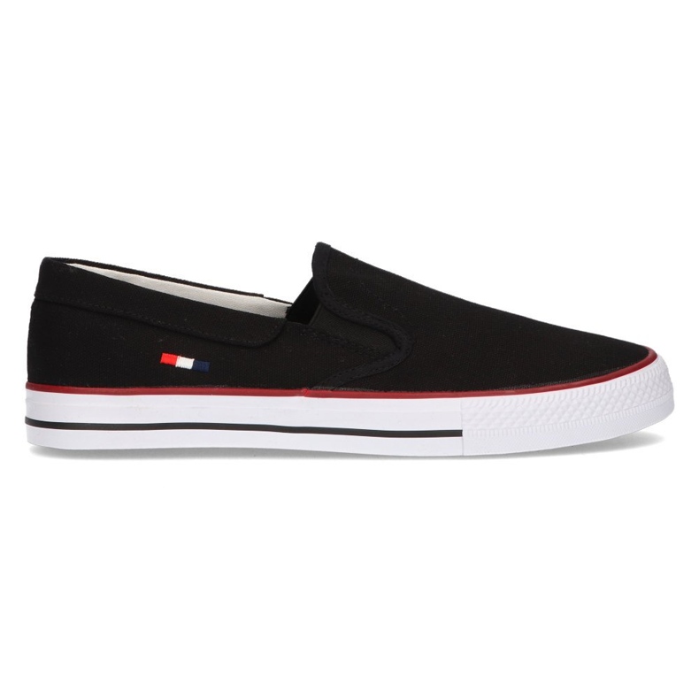 Schwarze Slip-On Sneakers Filippo Mtn210 / 21 Bk