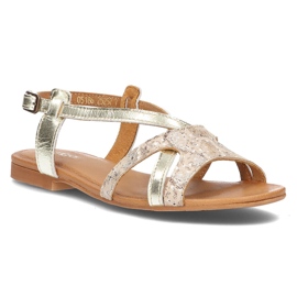 Ledersandalen Filippo 05186-25 / 00-5 golden