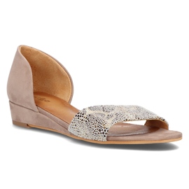 Ledersandalen Filippo 01971-56 / 00-5 beige