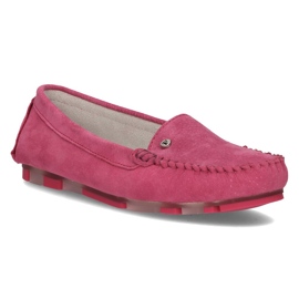 Lederhalbschuhe Filippo DP2037 / 21 Fh rosa