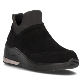 Lederstiefel Filippo DBT3029 / 21 Bk schwarz