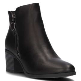 Schwarze Filippo DBT3074 / 21 Bk Stiefel