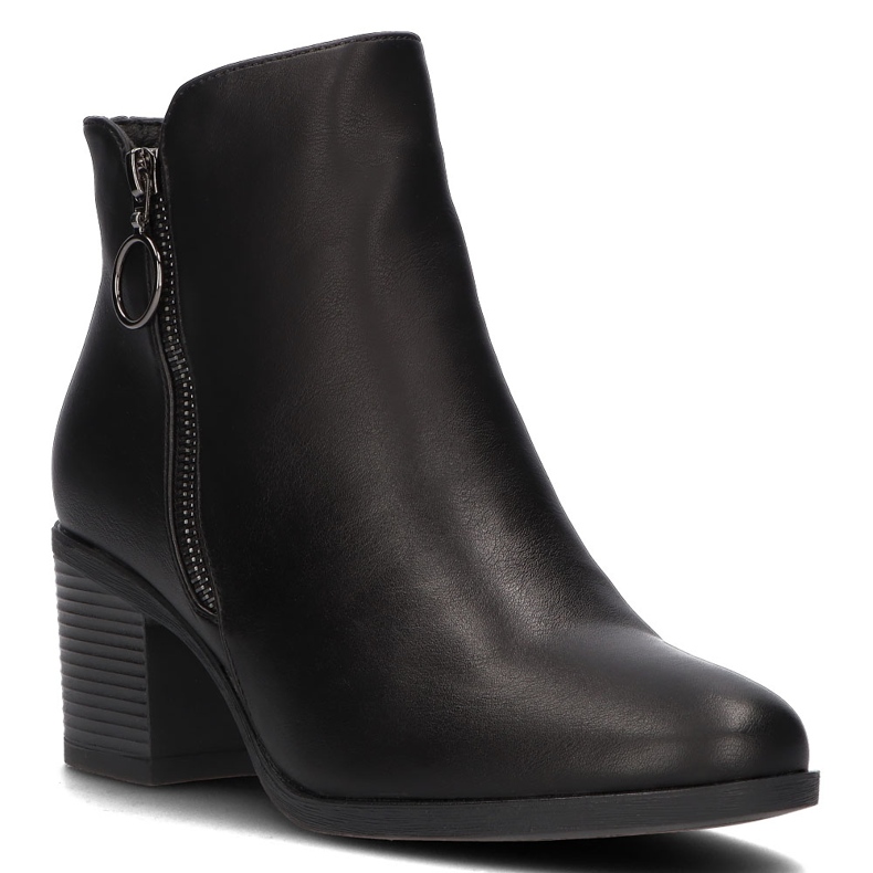 Schwarze Filippo DBT3074 / 21 Bk Stiefel