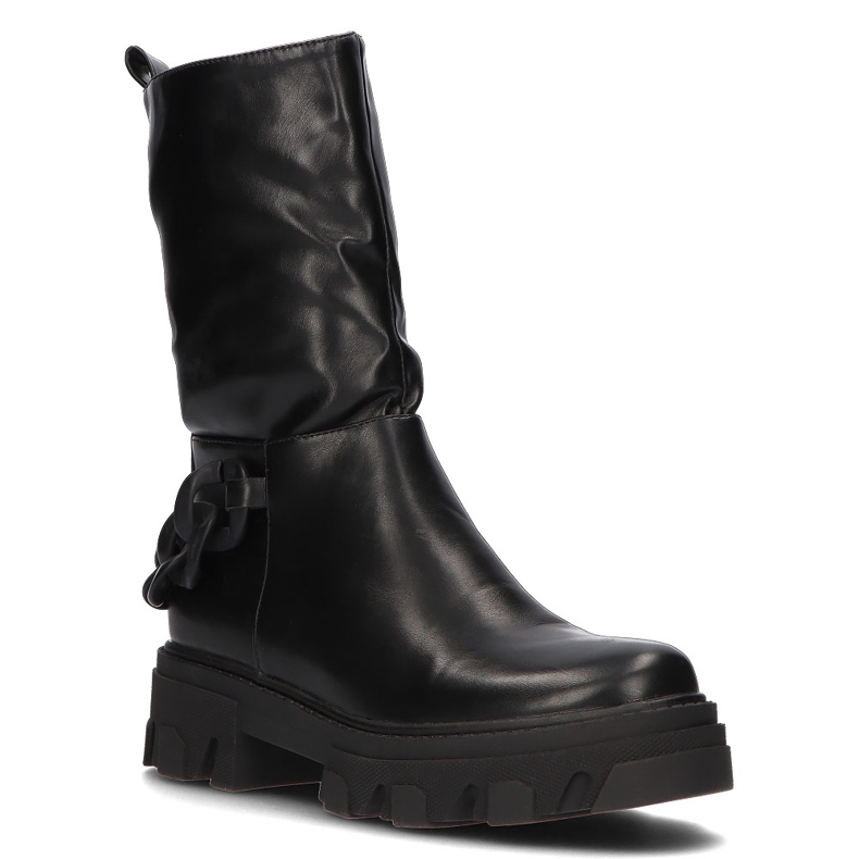 Filippo 1987-H23 schwarze Stiefel