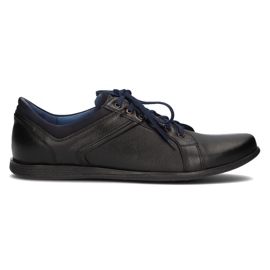 Lederschuhe Filippo 1703 schwarz