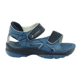 Blaue Sandalen Rider Klett Kinderschuhe marineblau