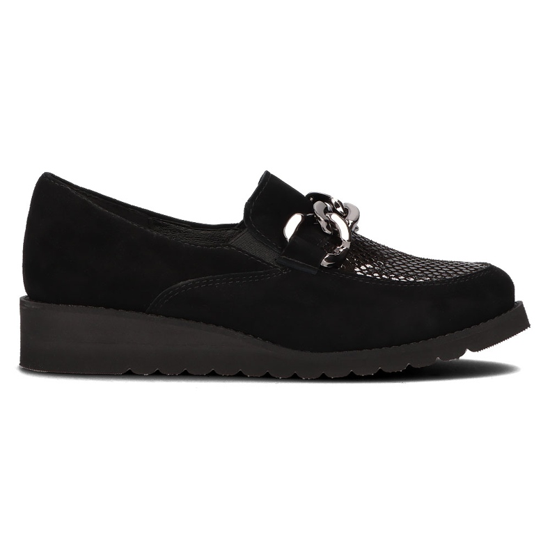Lederhalbschuhe Filippo 124 schwarz