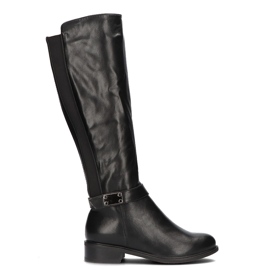 Schwarze Filippo DKZ3038 / 21 Bk Stiefel