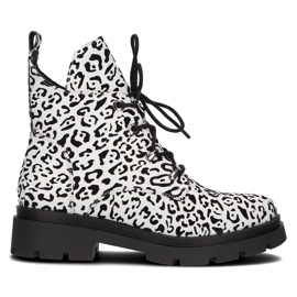 Filippo DBT3071 / 21 Wh weiße Stiefel schwarz