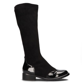 Schwarze Filippo DKZ3119 / 21 Bk Stiefel