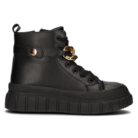 Schwarze Filippo V2001 Stiefel